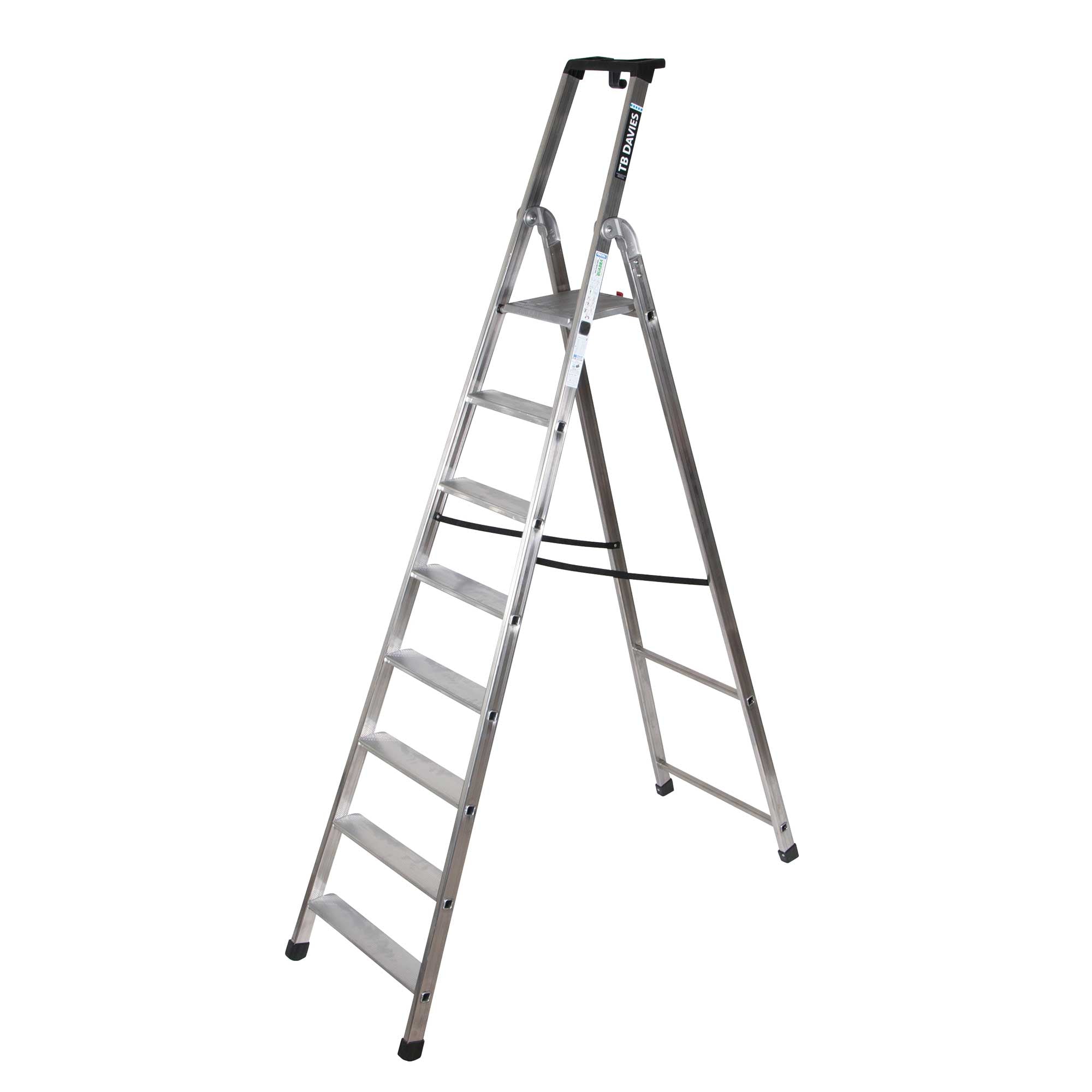 TB Davies HDUTY-P Aluminium Professional Platform Step Ladder