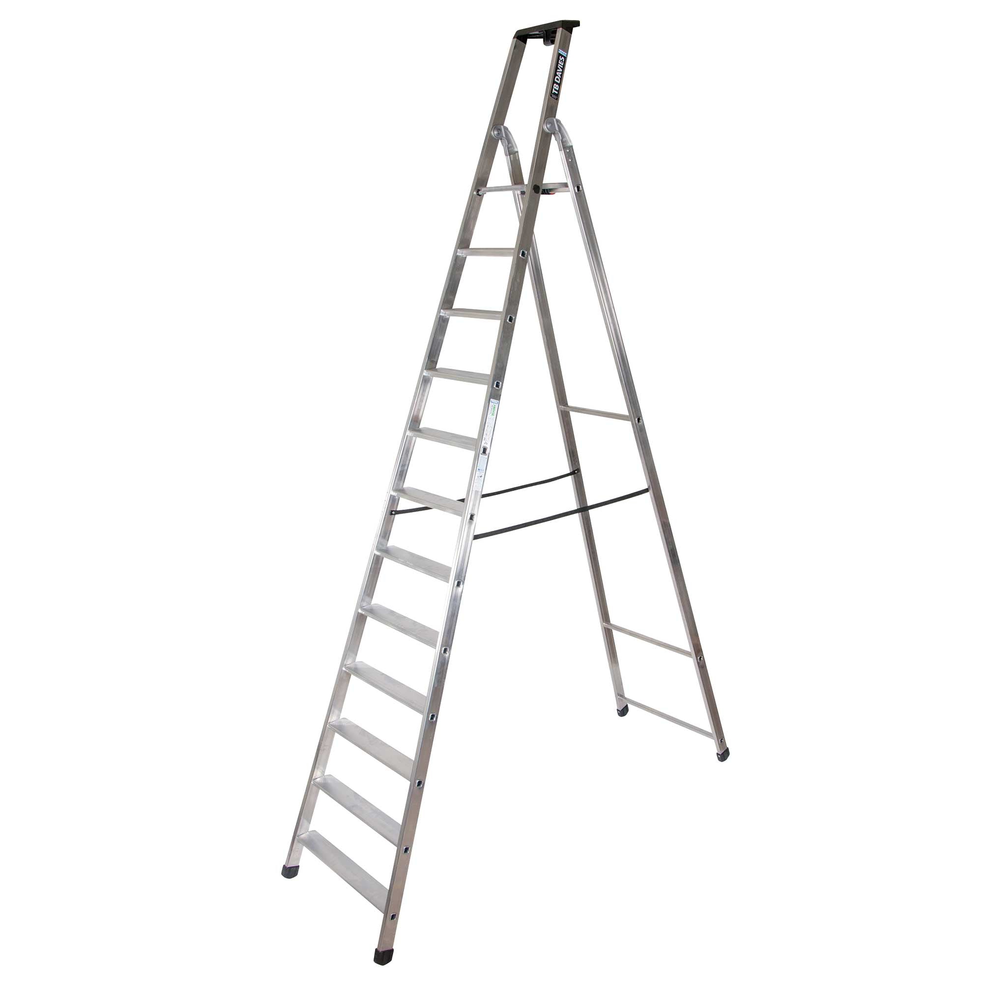 TB Davies HDUTY-P Aluminium Professional Platform Step Ladder