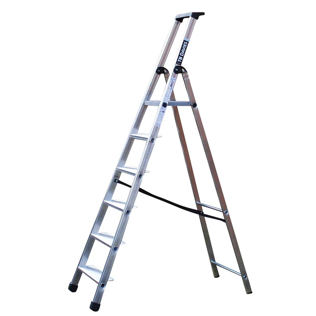 TB Davies MAXI Aluminium Professional Platform Step Ladder