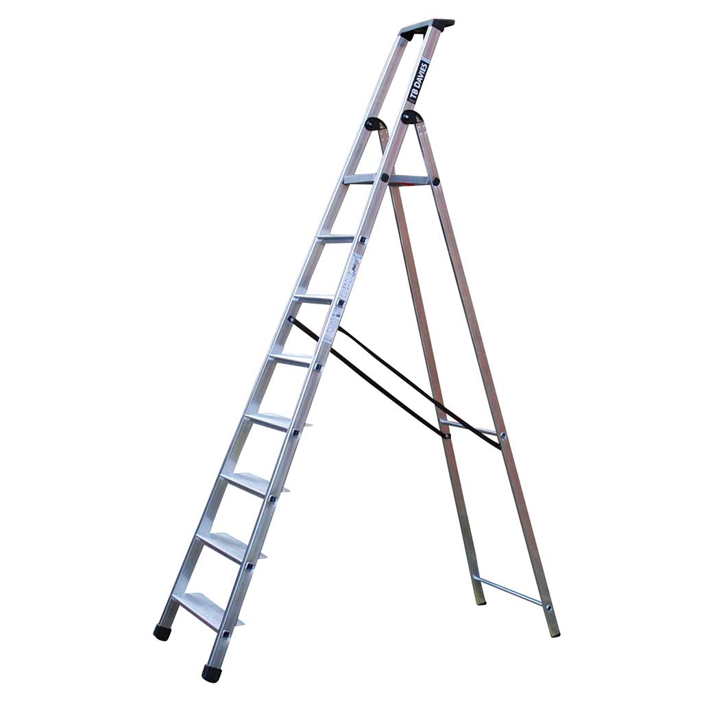 TB Davies MAXI Aluminium Professional Platform Step Ladder