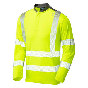 LEO WATERMOUTH ISO 20471 Cl 3 Performance Sleeved T-Shirt