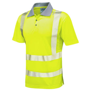 LEO WOOLACOMBE ISO 20471 Cl 2 Coolviz Plus Polo Shirt