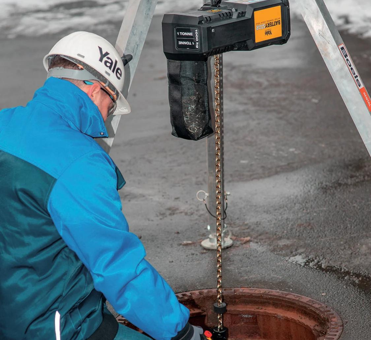 CM BatteryStar 1000kg Battery Powered Chain Hoist
