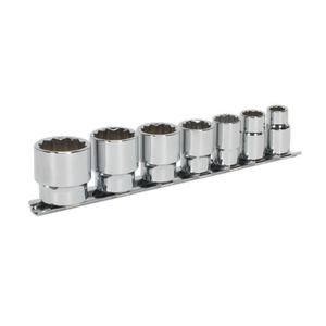 Sealey Premier Whitworth Socket Set 3/8