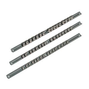 Sealey Premier Socket Retaining Rail Set 1/4