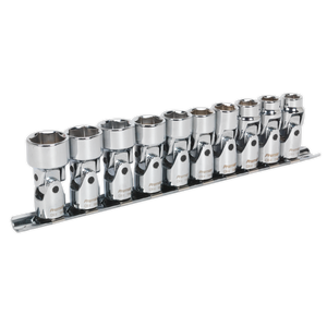 Sealey Premier Universal Joint Socket Set 3/8