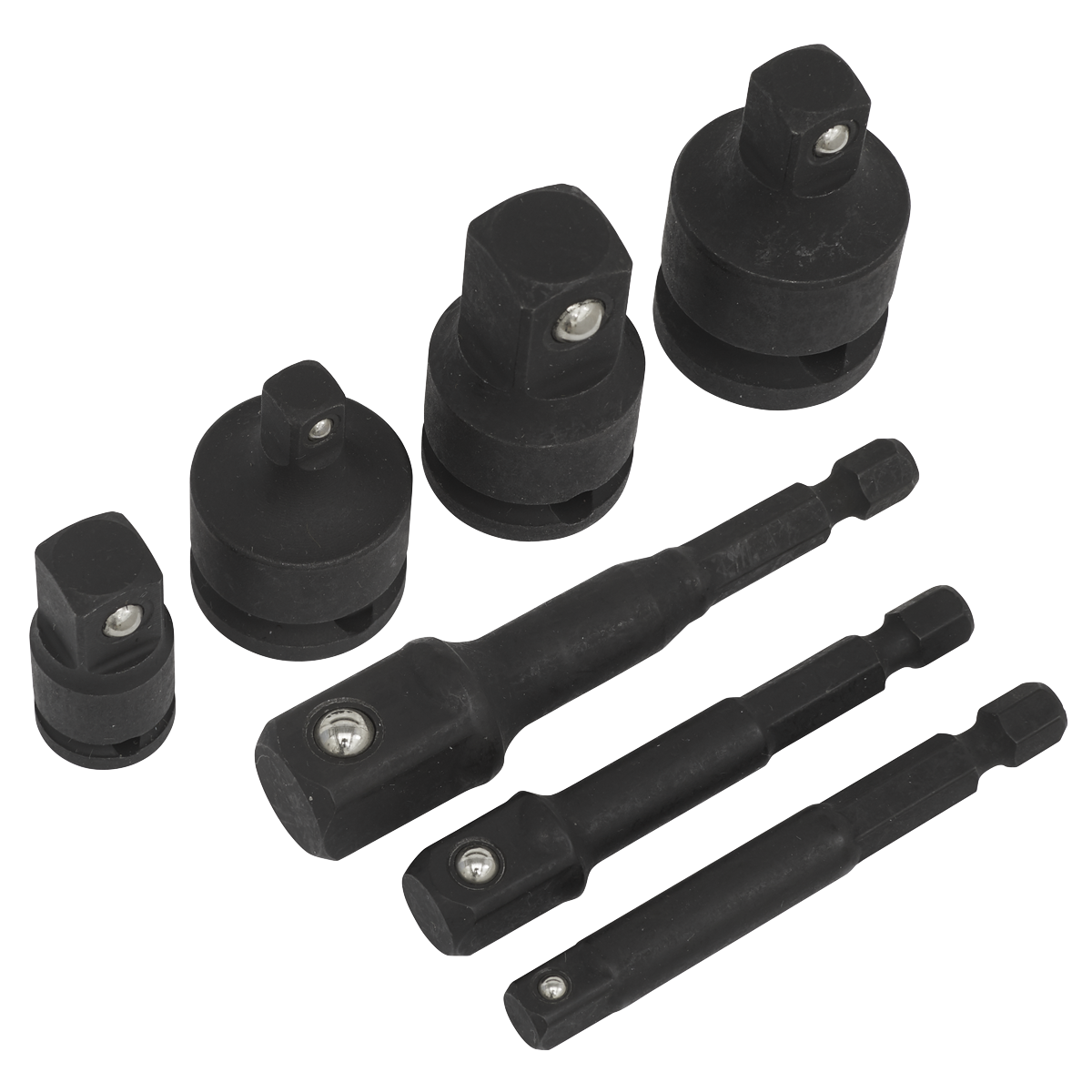 Sealey Premier Impact Socket Adaptor Set