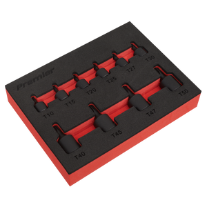 Sealey Premier Low Profile TRX-Star* Impact Socket Bit Set 1/4