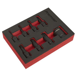 Sealey Premier TRX-Star* Impact Socket Bit Set 3/8