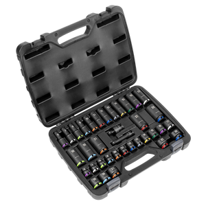 Sealey Premier Impact Socket Set 3/8