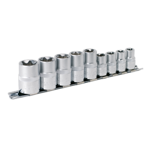 Sealey Premier TRX-Star* Socket Set 3/8