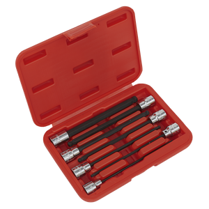 Sealey Premier Ball-End Hex Socket Bit Set 3/8