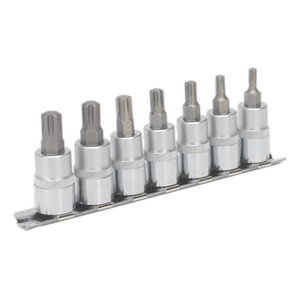 Sealey Premier Ribe Socket Bit Set 3/8
