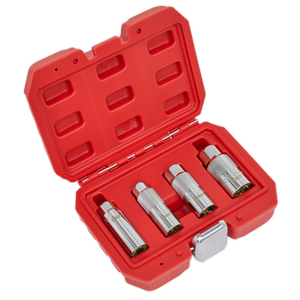 Sealey Magnetic Spark Plug Socket Set 3/8
