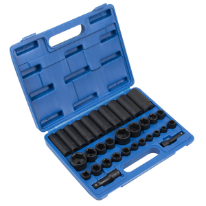Sealey Premier Metric/Imperial Impact Socket Set 3/8