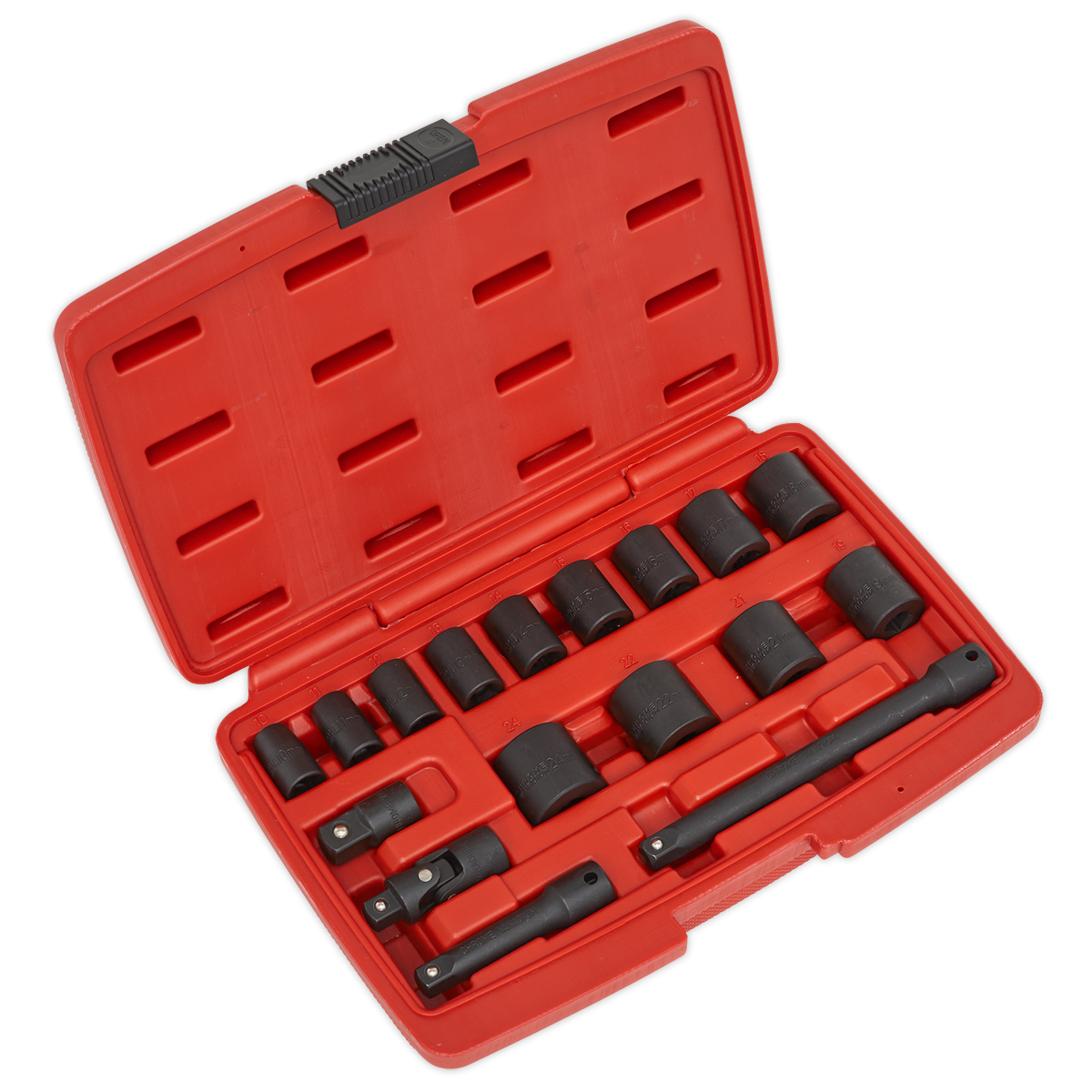 Sealey Premier Impact Socket Set 3/8