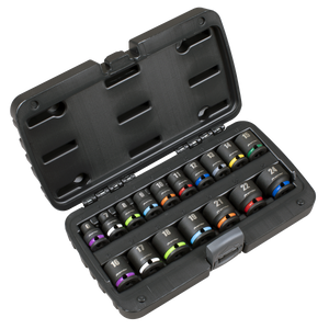 Sealey Impact Socket Set 3/8