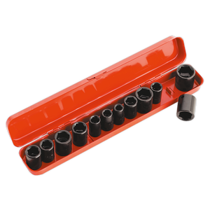 Sealey Premier Metric/Imperial Impact Socket Set 3/8
