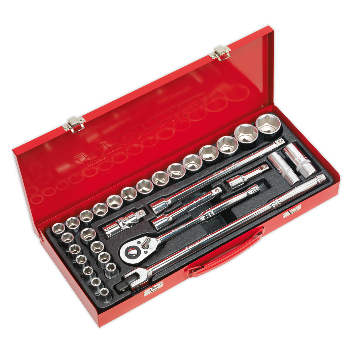 Sealey Premier Metric/Imperial Socket Set 1/2