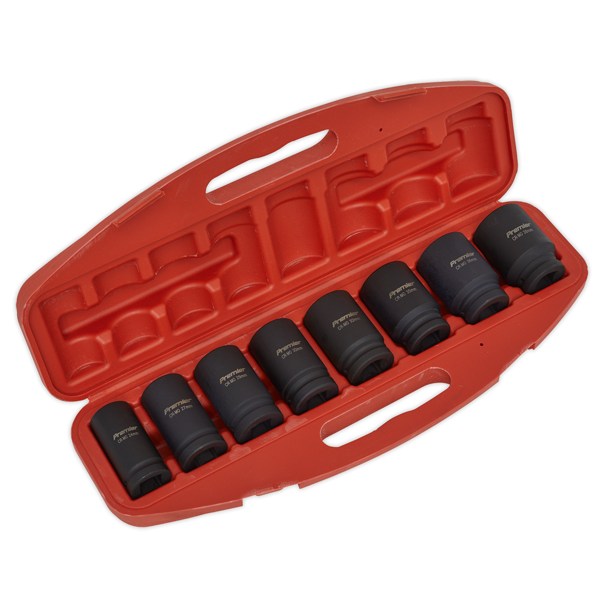 Sealey Premier Deep Impact Socket Set 3/4