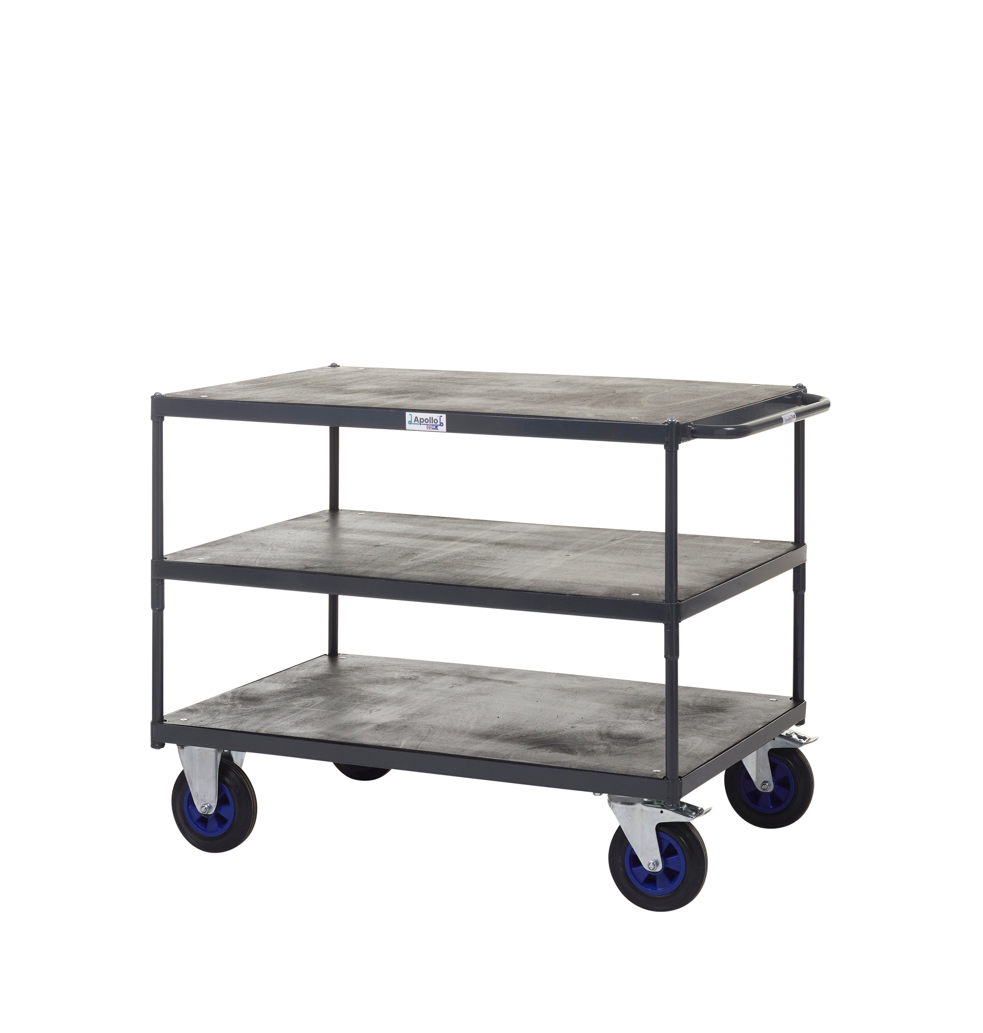 Apollo UK Table Top Shelf Trucks with Timber Shelves
