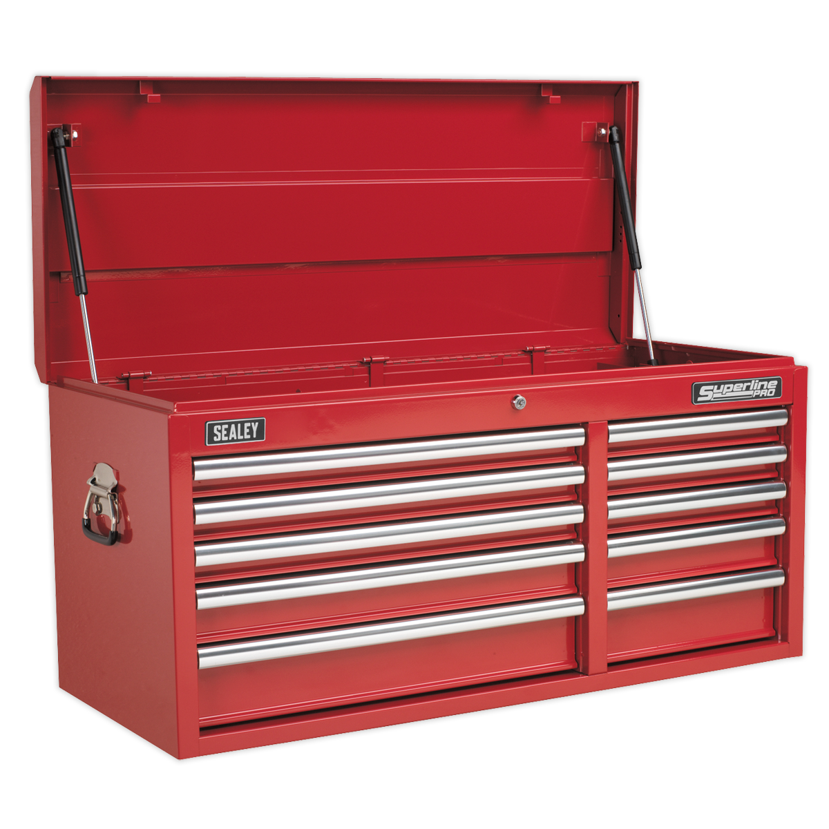Sealey Superline PRO® Heavy-Duty Topchest 10 Drawer - Red