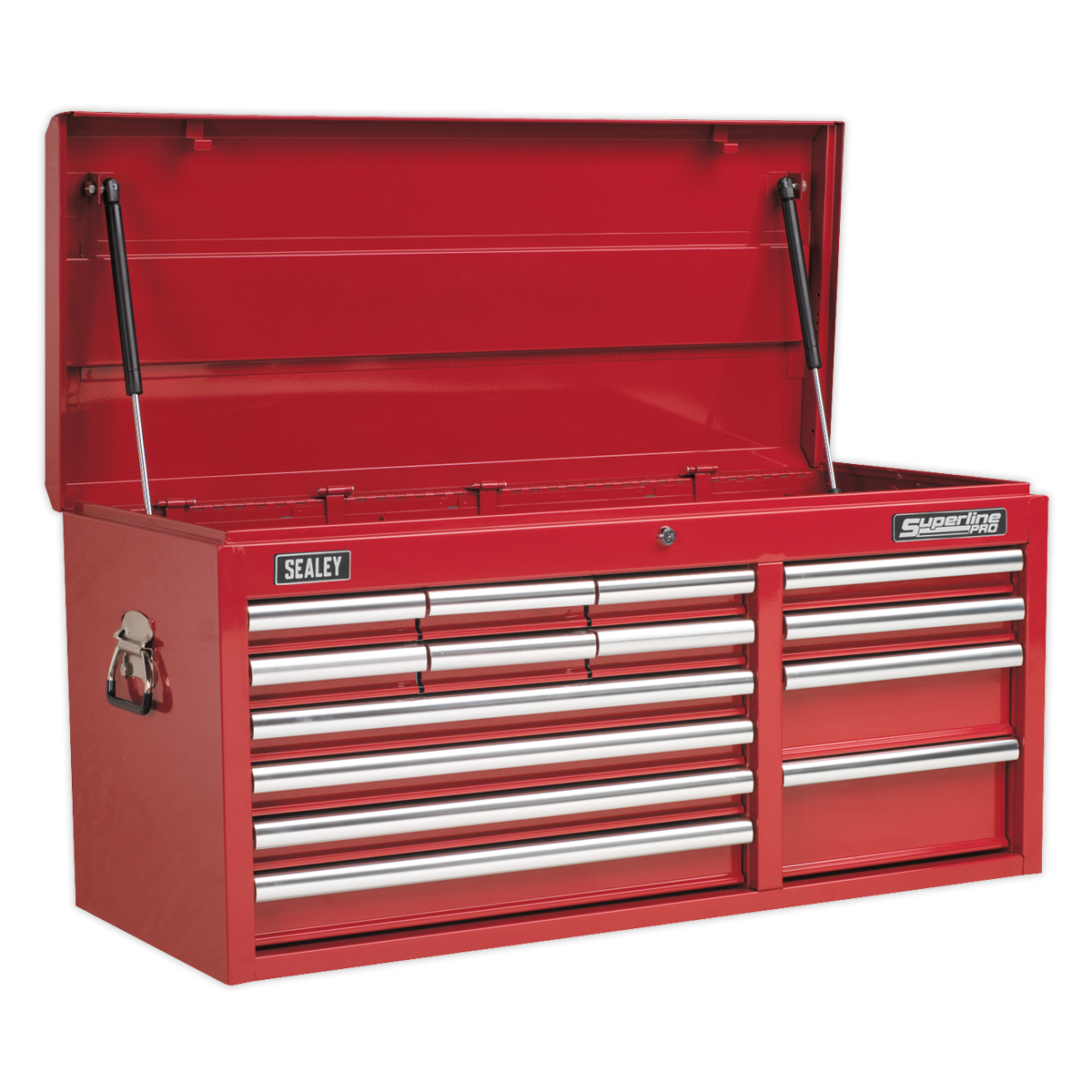 Sealey Superline PRO® Heavy-Duty Topchest 14 Drawer - Red