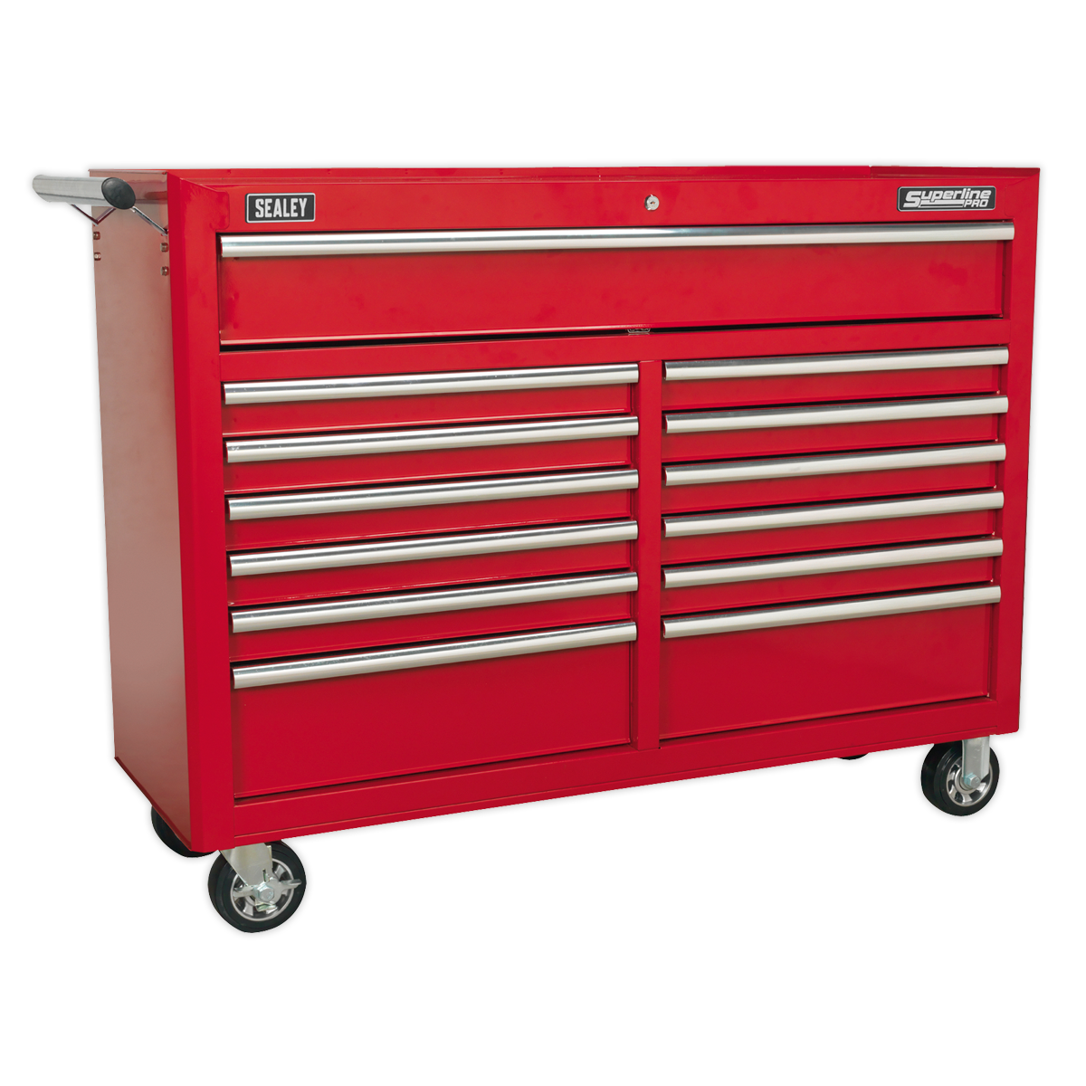 Sealey Superline PRO® Rollcab 13 Drawer - Red