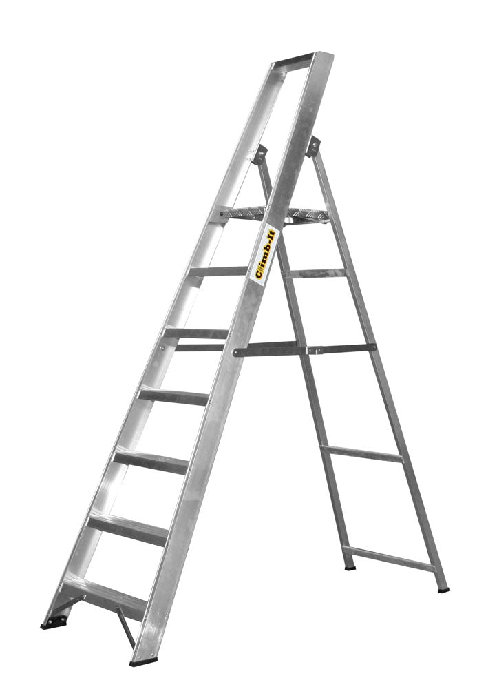 Climb-It Aluminium Platform Stepladders