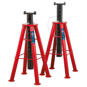 Sealey Premier Axle Stands (Pair) 10 Tonne Capacity per Stand High Level