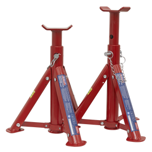 Sealey Folding Type Axle Stands (Pair) 2 Tonne Capacity per Stand