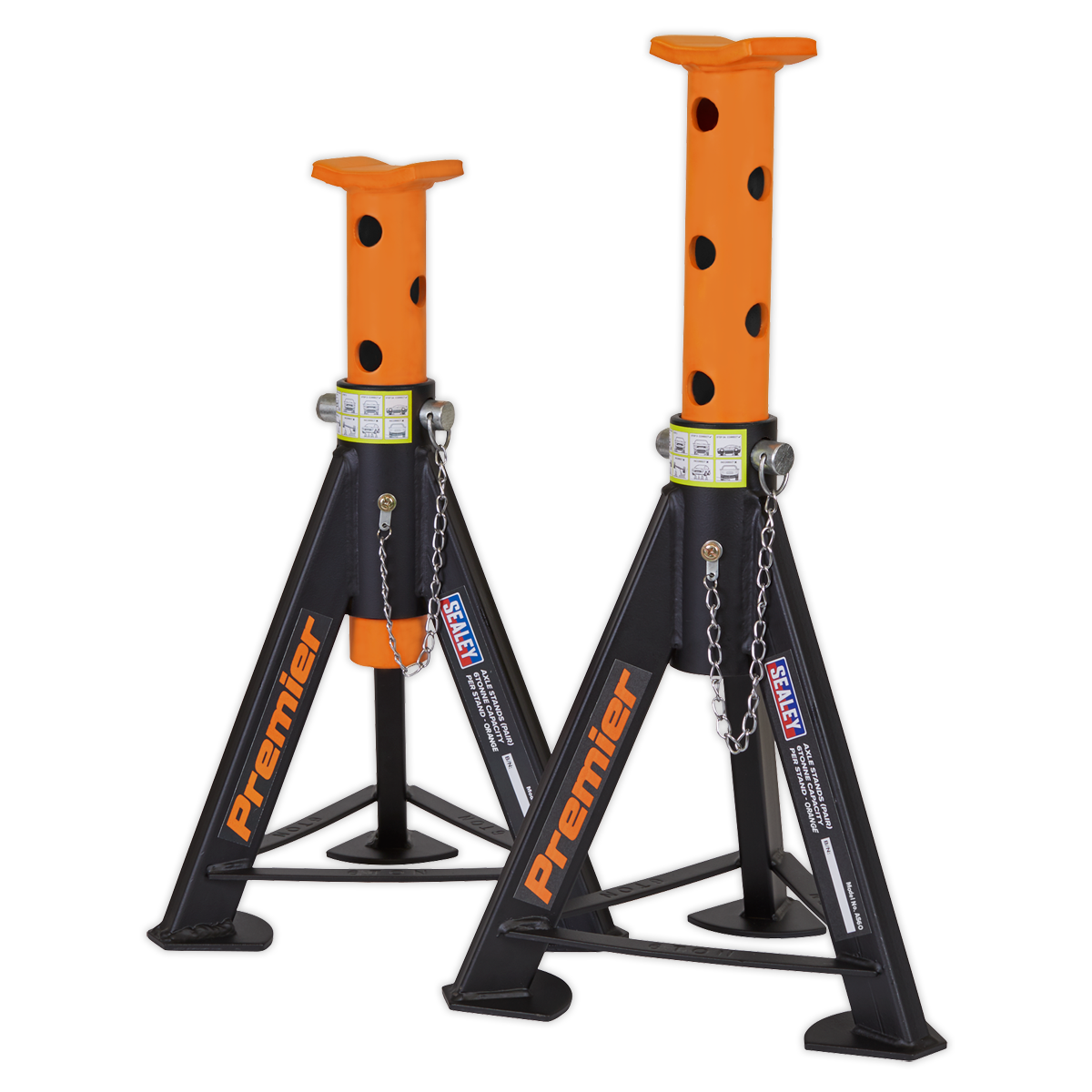 Sealey Premier Axle Stands (Pair) 6 Tonne Capacity per Stand