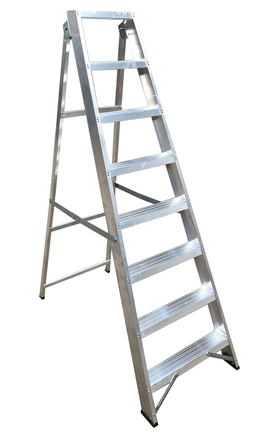 Climb-It Aluminium Swingback Stepladders