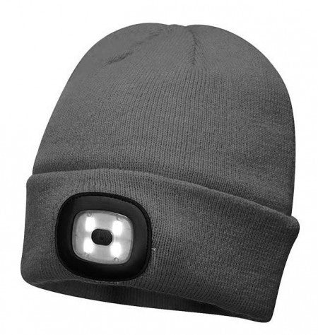 Portwest B029 Beanie LED Head Light USB Rechargeable