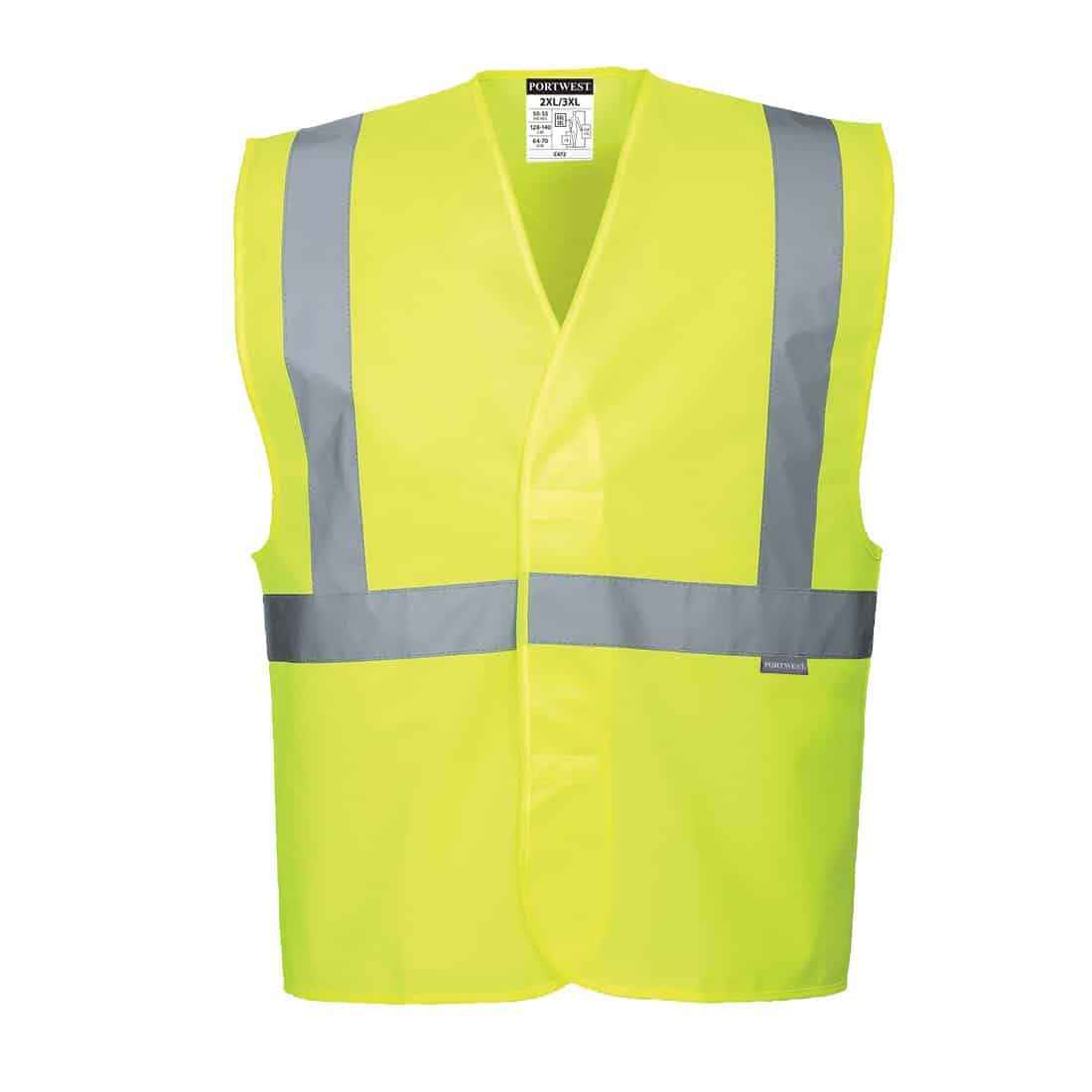 Portwest C472 Hi Vis Two Band & Brace Vest