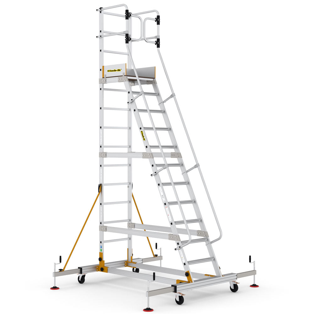 Climb-It Mobile Steps with Safety Gate