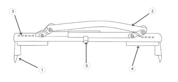 ClearLift Adjustable Slab Handle Lifter