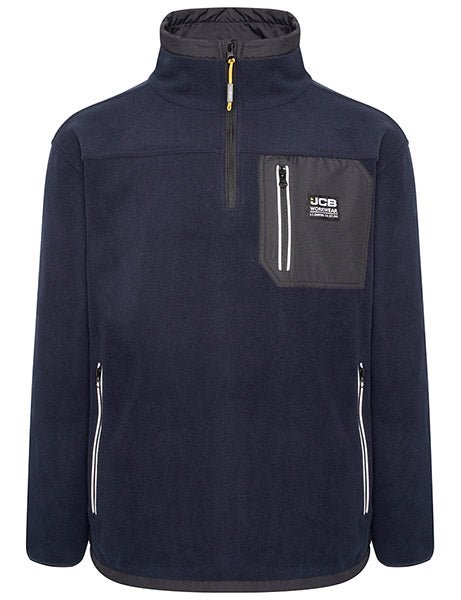 JCB Trade Heavyweight 1/4 Zip Tech Fleece