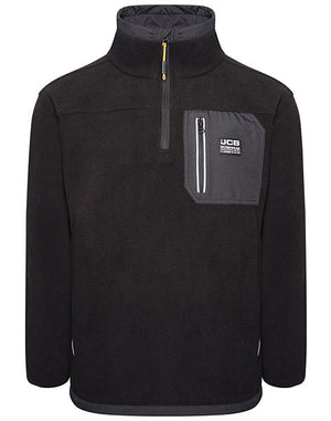 JCB Trade Heavyweight 1/4 Zip Tech Fleece