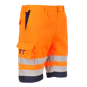 Portwest E043 Hi Vis Poly-cotton Shorts