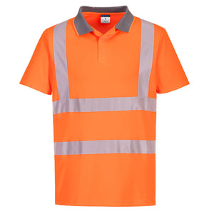 Portwest EC10 Eco Hi Vis Polo Shirt (6 pack)