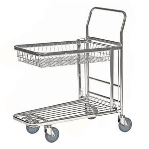 Folding Top Shelf Stock Trolleys