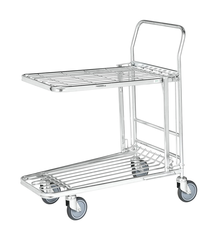 Folding Top Shelf Stock Trolleys
