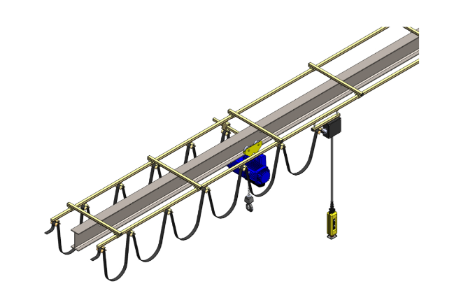 C-Rail Festoon Cable Supply System