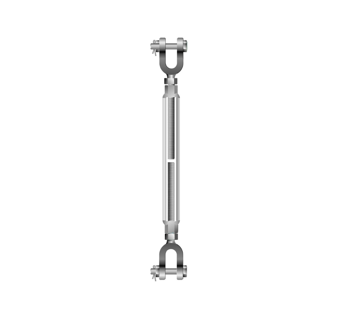 Galvanised Turnbuckle- Jaw/Jaw