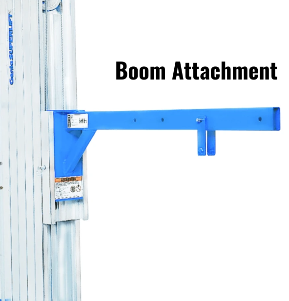 Genie Superlift Advantage SLA-15 Material Lift Winch Stacker - Straddle Base