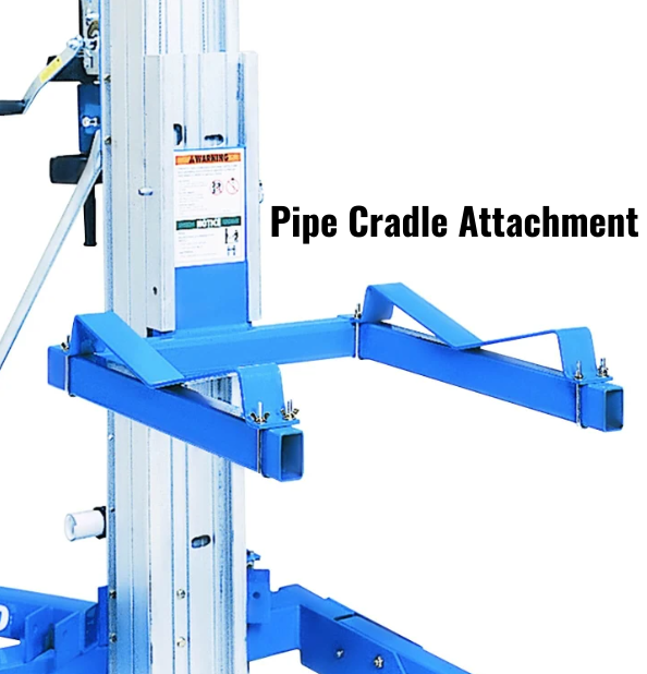 Genie Superlift Advantage SLA-15 Material Lift Winch Stacker - Straddle Base