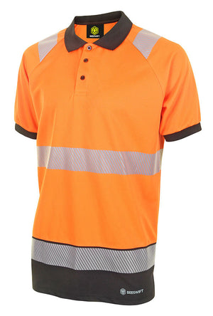 Deltic Hi Vis Two Tone Polo Shirt