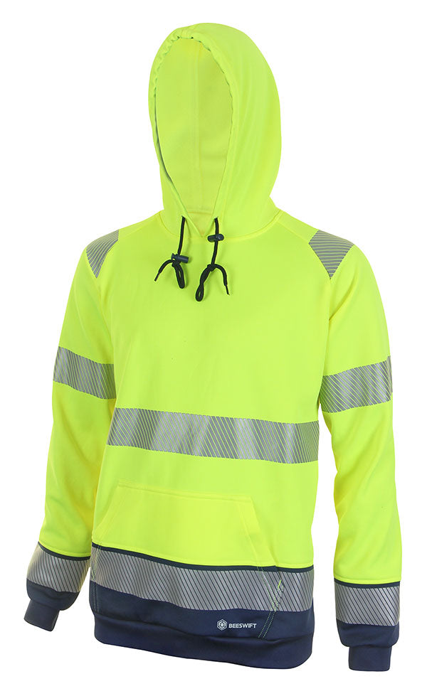 Deltic Hi Vis Two Tone Hoody