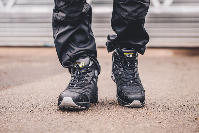 JCB Hydradig Black Mid Cut Safety Boot
